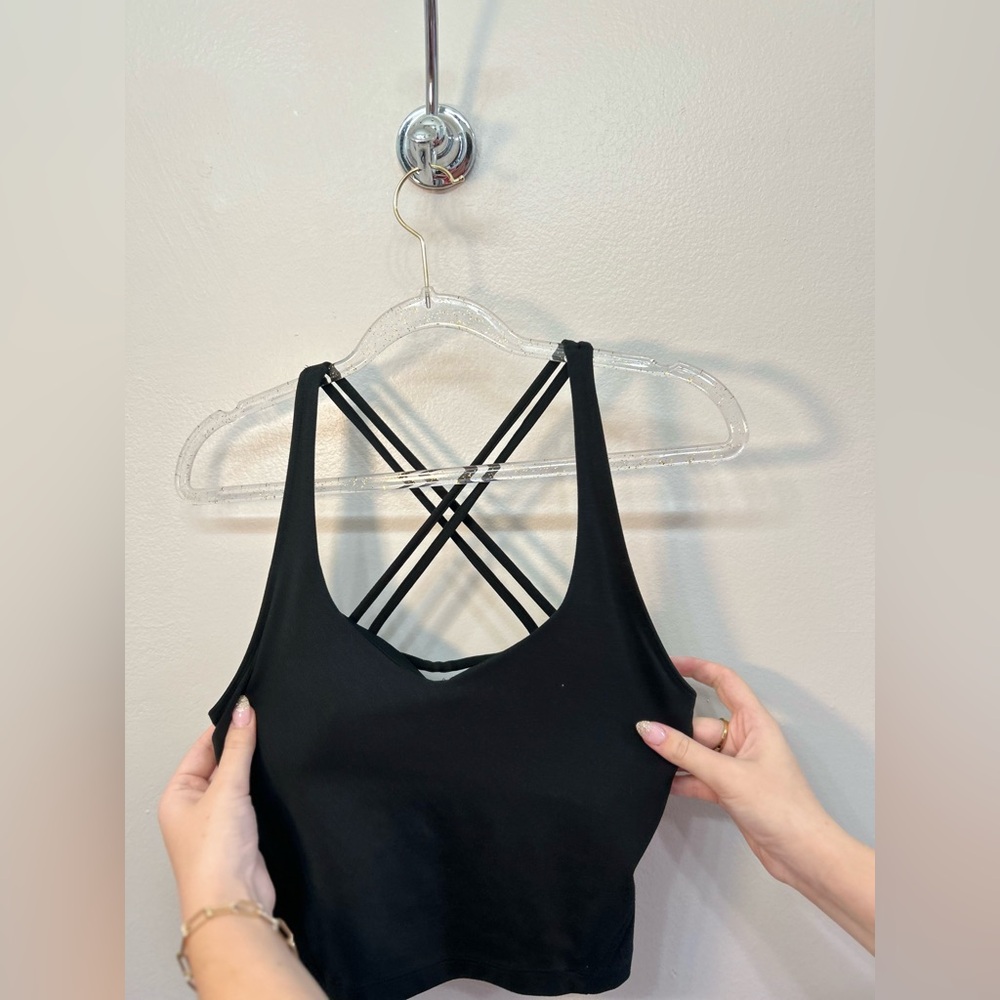 Gilly Hicks (Hollister), GO RECHARGE Sports Bra, Medium, Black